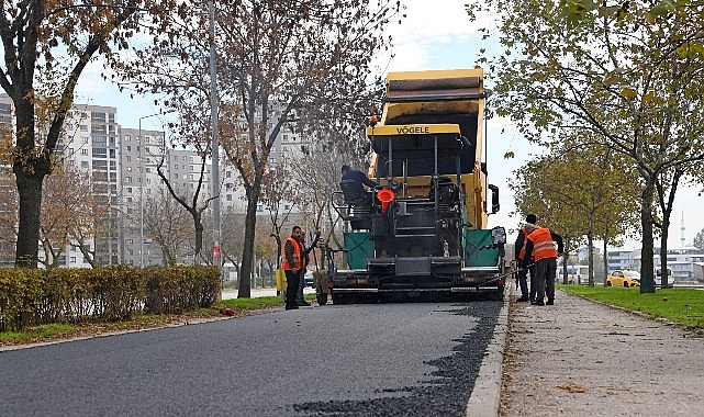 Osmangazi’de Park İçi Yollar Yenilendi