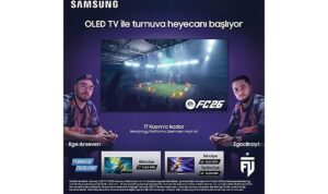 Samsung OLED TV ile turnuva heyecanı başlıyor!