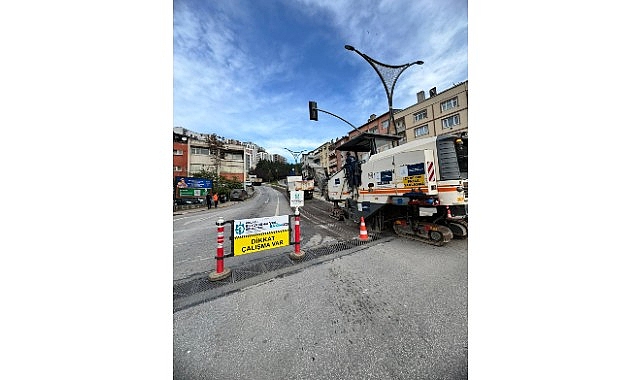 Santral Rampası’ndaki çalışma  bugün tamamlanacak