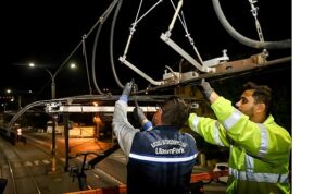 Tramvayda 7/24 durmaksızın hizmet