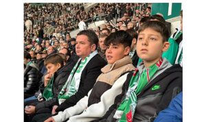 Başkan Erkan Aydın Bursaspor Coşkusunu Çocuklarla Yaşadı