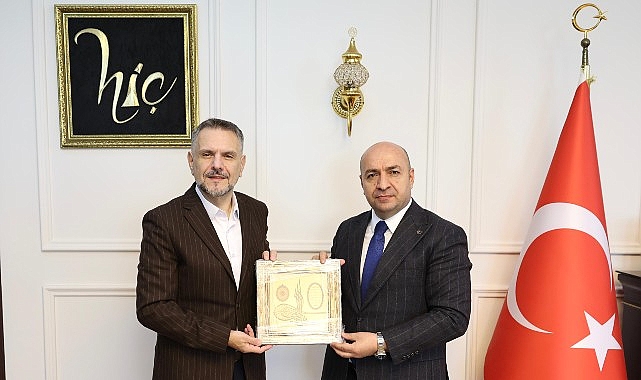 Başkan Vekili Akın’dan Kaymakam Çiftçi’ye iadeiziyaret