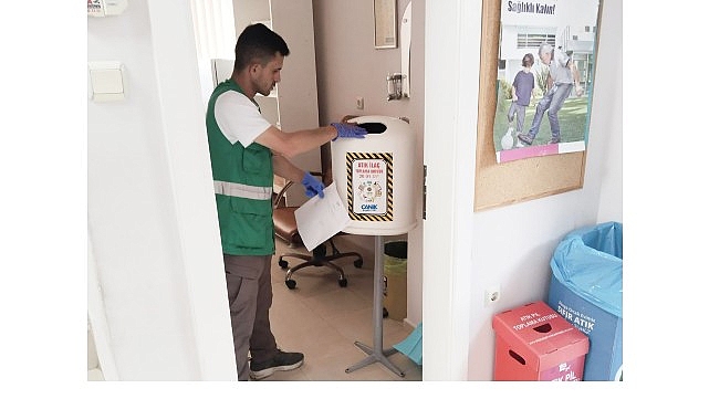 Canik Belediyesi’nden Doğa ve Çevre Seferberliği: 520 Kilogram Atık İlaç Bertaraf Edildi