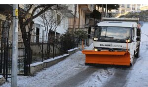 Çankaya Belediyesi’nden Buzlanmaya Karşı Yoğun Çalışma