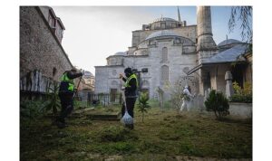 İBB Tarihi Camileri Titizlikle Temizliyor