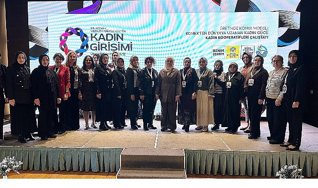 Konya Büyükşehir’den Kadın Gücüne Destek  KOMEK’ten “Kadın Kooperatifleri Çalıştayı”