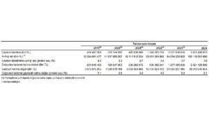 Turizm Uydu Hesabı, 2024