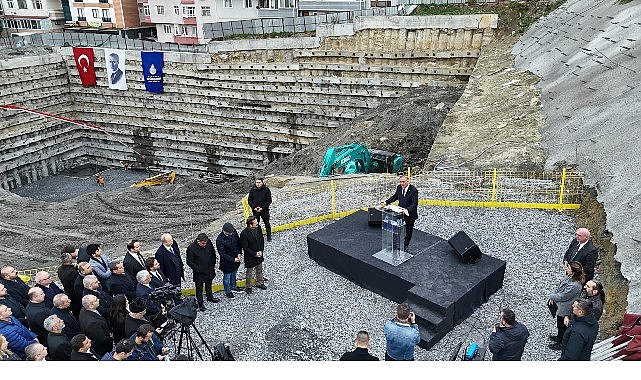 Avcılar Reşitpaşa Caddesi Zemin Altı Otoparkı’nın Temeli Atıldı
