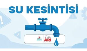 Bahçelievler Mahallesi’nde Planlı Su Kesintisi