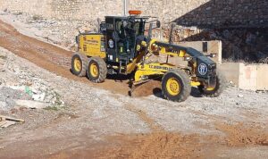 Didim Belediyesi kent genelindeki yoğun çalışmalarını Akbük’de de sürdürüyor