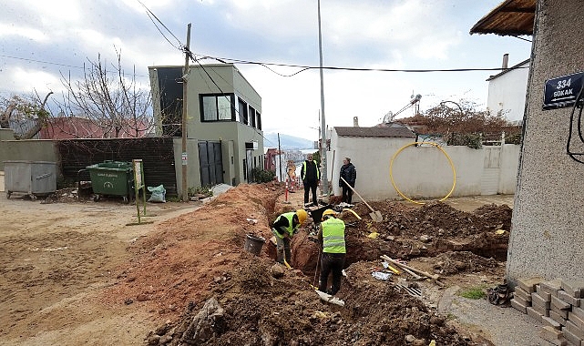 Konak’ın 4 mahallesinde daha doğal gaz devrimi