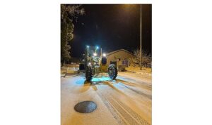 Malkara Belediyesi Karla Mücadelede Teyakkuzda