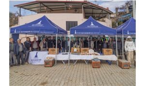 Yangın ve selden etkilenen üreticilere tam teşekküllü arıcılık paketi desteği