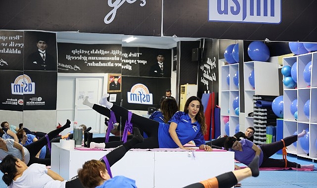 Antalyalılardan ücretsiz spor kurslarına yoğun ilgi