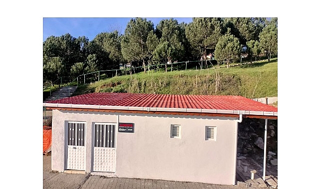 Ayaztepe Camii’nde şadırvan yenilendi