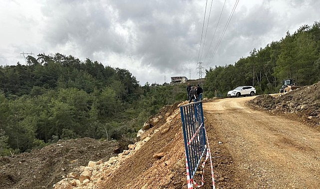 Başkan Topaloğlu Çıralı’da çalışmaları yerinde inceledi