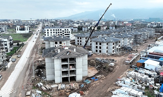 Kartepe Kent Konut Evleri’nde ilerleme yüzde 51