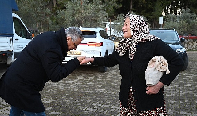 Kemer Belediyesi’nin iftar sofrası Beycik’te