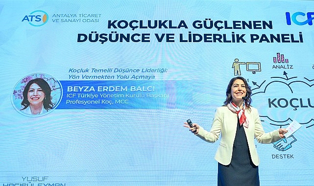 ‘Koçlukla Güçlenen Düşünce ve Liderlik’ etkinliği Antalya’da gerçekleştirildi!