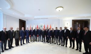 Konya Protokolü İçişleri Bakanı Çiftçi’ye Hayırlı Olsun Ziyaretinde Bulundu