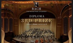 Lüleburgazlı Mert’ten uluslararası başarı!