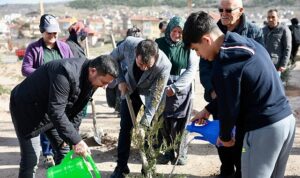 Nevşehir’de Binlerce Fidan Toprakla Buluştu