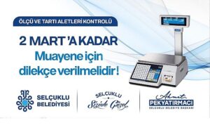 Ölçü ve Tartıda Son Beyan Tarihi 2 Mart