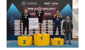 Osmangazi Belediyesporlu Arda Meriç’ten Bronz Madalya