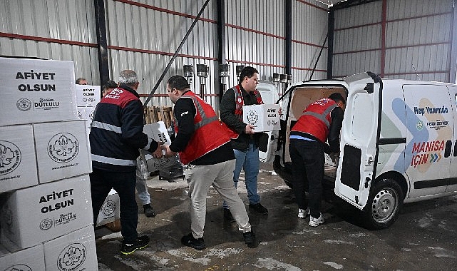 Ramazan Öncesi 22 Bin Sofraya Büyükşehir Dokunuşu