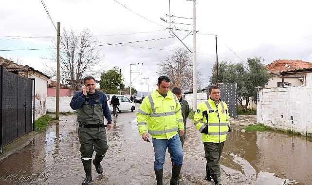 Torbalı Belediyesi’nden Yağmur Mesaisi: Sorunlar Anında Çözüldü!