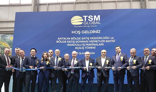 TSM Global, Antalya Satış Sonrası Hizmetler Bayi ve Bölge Satış Müdürlüğünün Açılışını Yaptı