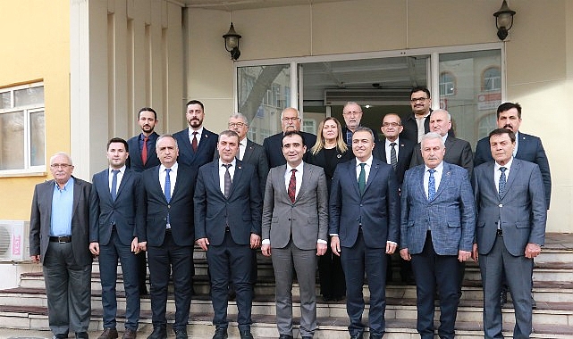 Vali Hayrettin Çiçek’ten Başkan Kalaycı’ya İade-i Ziyaret