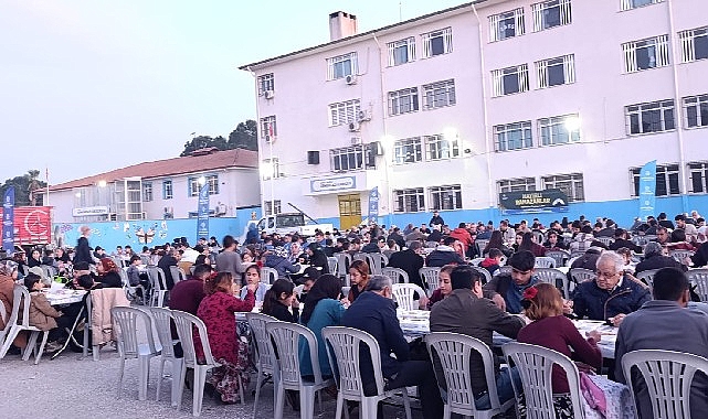 Başkan Çerçioğlu Ramazan ayının bereketini her gün Aydın’ın dört bir yanına taşıyor