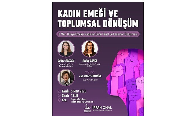 Bayraklı’da 8 Mart Kapsamında Kadın Emeği ve Eşitlik Buluşması