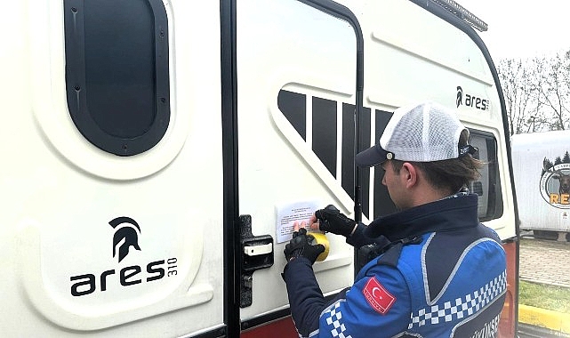 Büyükşehir’den karavanlara 1 Nisan uyarısı