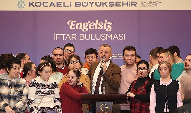 Büyükşehir’den özel bireylerle iftar