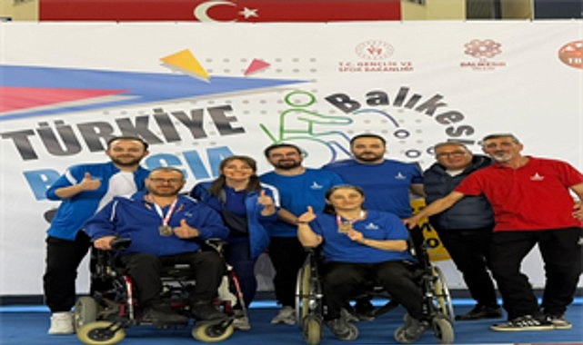 Büyükşehir’in boccia takımı, bronz madalya ile döndü