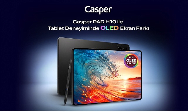 Casper PAD H10 ile tablet deneyiminde OLED ekran farkı