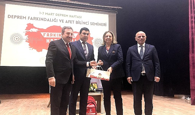 Deprem Haftası’nda farkındalık semineri
