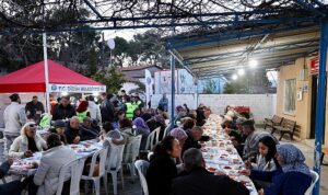 Didim Belediyesi Batıköy Mahallesi’nde İftar Sofrası Kurdu