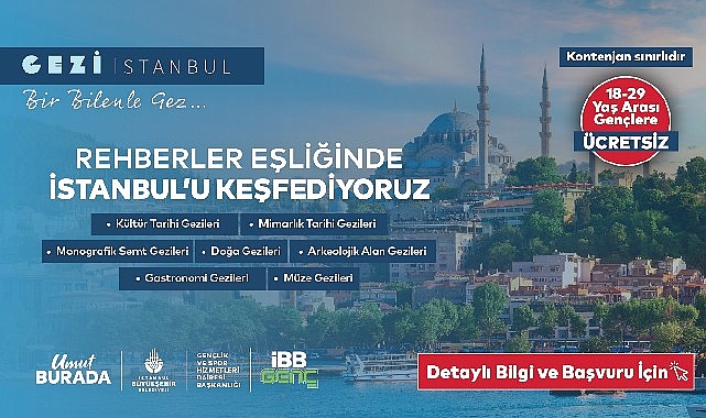 Gezi İstanbul için kayıtlar başladı!