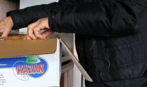 “Gönül Kazan” ile sofralar boş kalmıyor