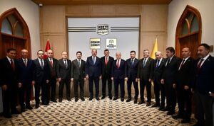 İçişleri Bakanı Çiftçi Başkan Altay’ı Ziyaret Etti
