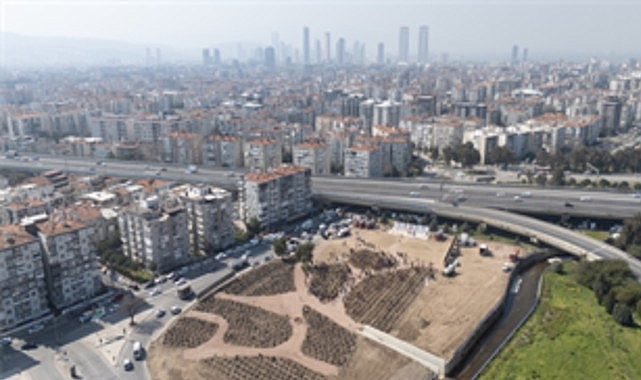 İzmir İtfaiyesi Korusu’na ilk fidanlar dikildi