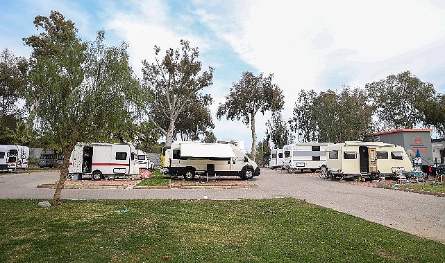 Karavan Park’ta bayram yoğunluğu