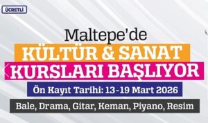 Maltepe Belediyesi kültür sanat kursları başlıyor