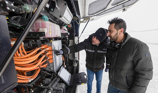 MAN’ın elektrikli otobüsü Lion’s Coach E, Erzurum ve İsveç’te kar ve buza meydan okudu