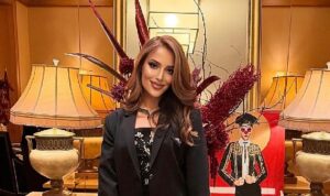 Melisa Özmen, Divan Otel’deki yardım gecesine desteğiyle alkış aldı