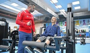 ASFİM’in spor tutkunu 86 yaşındaki delikanlısı  