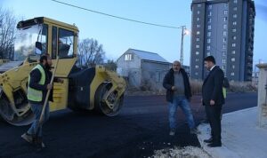 Başkan Çırpanoğlu Asfalt Çalışmalarını Yerinde İnceledi